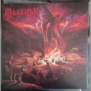 Magnetar - There will be no Peace in my Valley 12"(transparent red with black smoke vinyl)