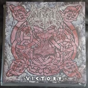 Unleashed - Victory 12" (ultra-clear with oxblood & silver splatter vinyl)