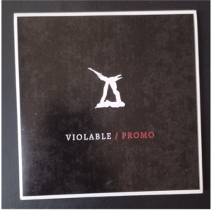 Argwaan - Violable promo cd (cartboard sleeve)